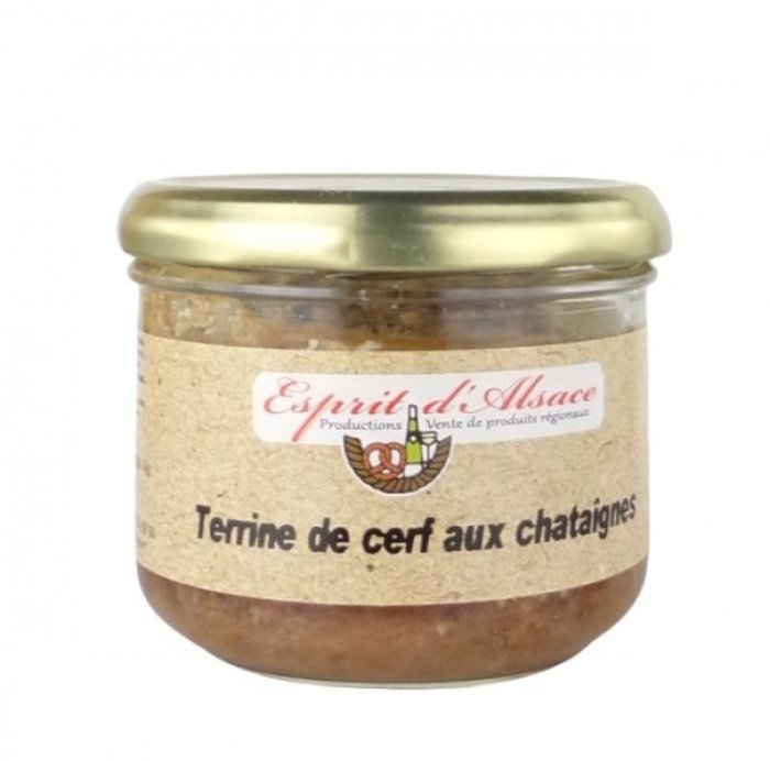Terrine de Cerf au Châtaigne Made in France