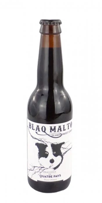 Blaq Malto Bière Noire Stout Bio Alsace