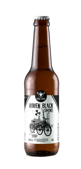 Bière Imperial Stout Fumé Rouen Black Smoke