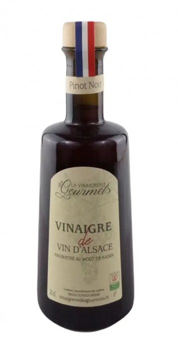 Vinaigre de Vin Pinot Noir d'Alsace un production artisanale