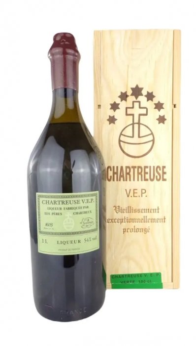 Liqueur Chartreuse Verte VEP 54° 1 Litre