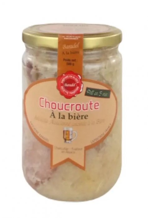 Choucroute à la Bière en Bocal Alsace