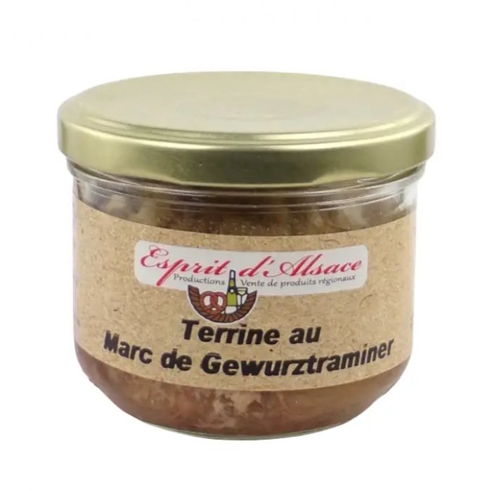 Terrine à l'Eau-de-vie de Marc de Gewurztraminer 