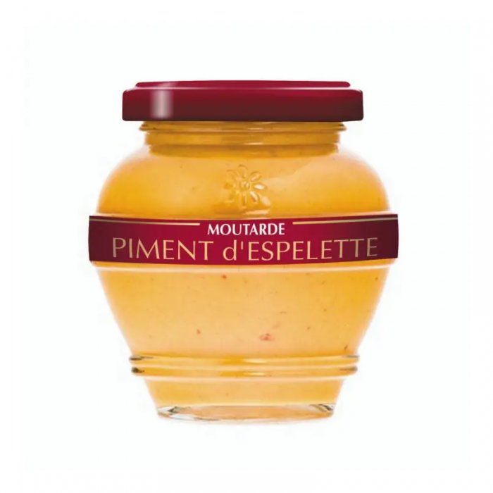 Moutarde Piment d'Espelette : Un Condiment Raffiné pour Sublimer Vos Plats