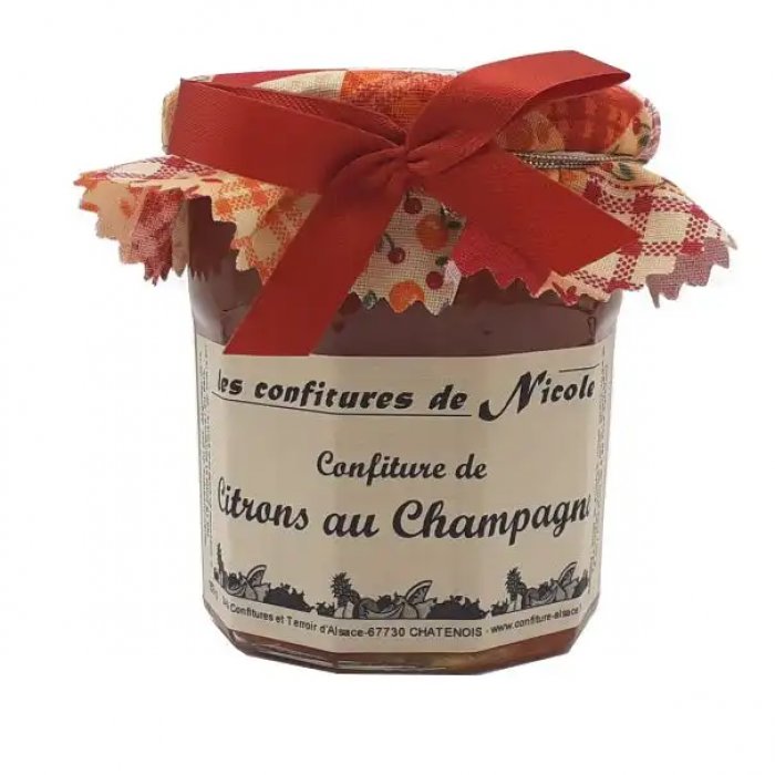 Confiture Citron au Champagne Artisanal