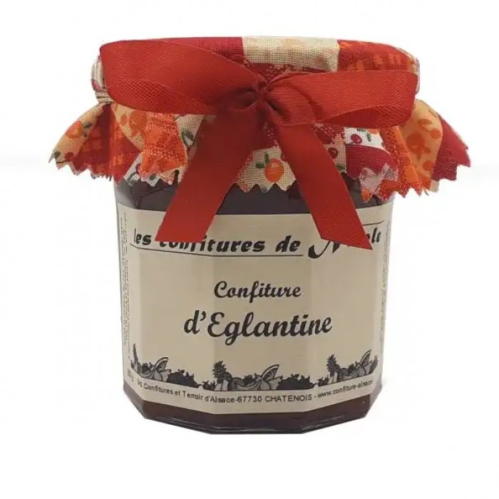 Confiture d'Églantine (ou Cynorrhodon) élaboré en Alsace