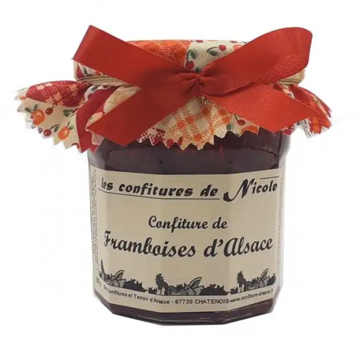 Confiture de Framboise produite en Alsace