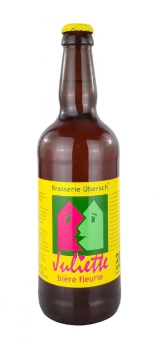 Bière Aromatisée au Gingembre à la Rose et à la Pêche La Juliette