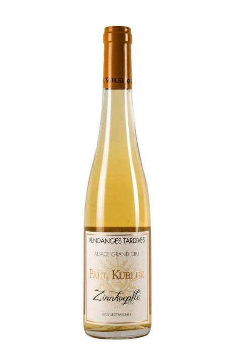 Gewurztraminer Vendanges Tardives Zinnkoepflé Alsace Grand Cru