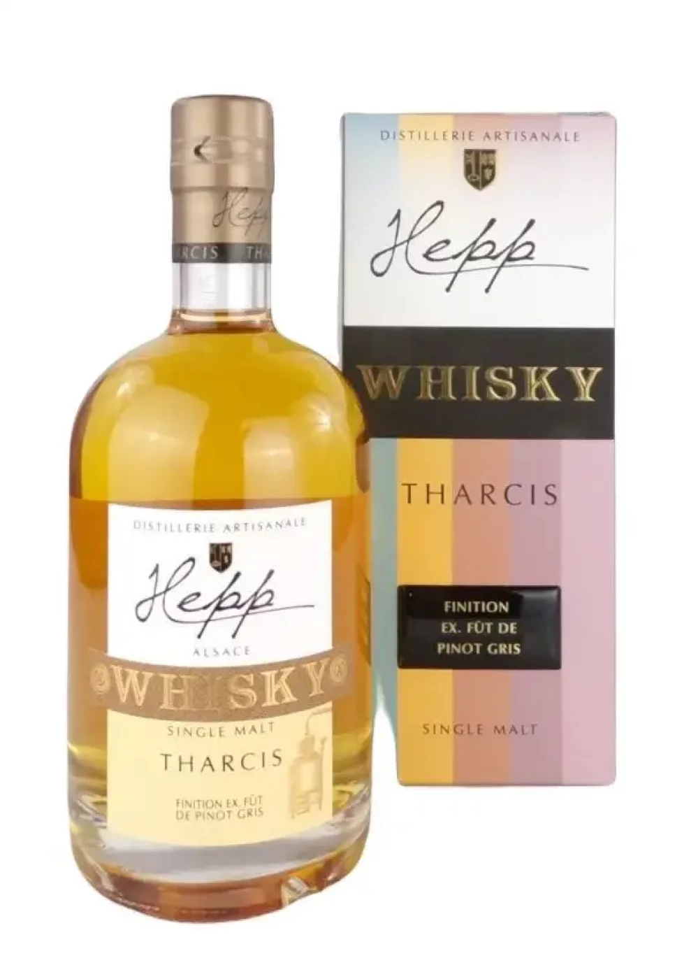 Hepp THARCIS シングルモルトウイスキー Whisky Tharcis Finition Pinot Gris Distillerie Hepp - L'Élégance