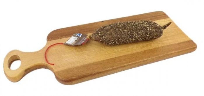 Saucisson Sec Enrobé au Poivre
