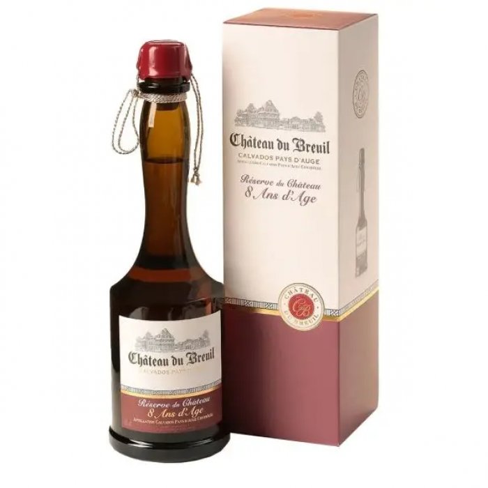 Calvados 8 ans Pays d'Auge AOC Hors d'âge 