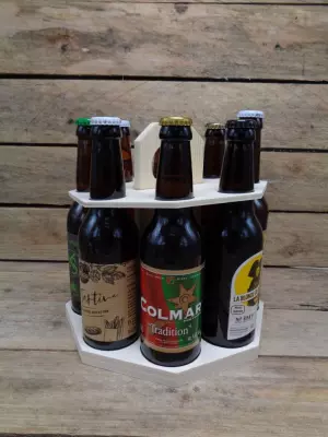 Carrousel Bières d'Alsace en Bois