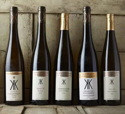 Coffret de vins d'Alsace