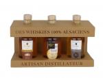 Coffret Trilogie Whiskies Alsacien 3 x 20cl