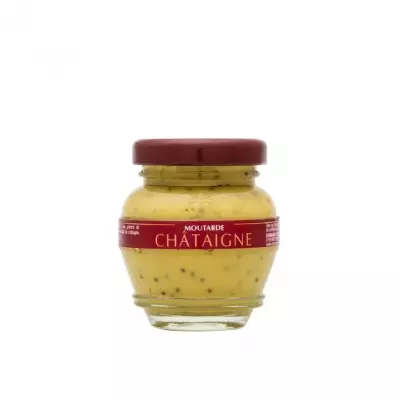 Moutarde à la Châtaigne d'Alsace : Une Gourmandise Authentique