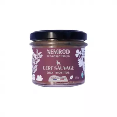 Terrine de Cerf Sauvage aux Morilles 