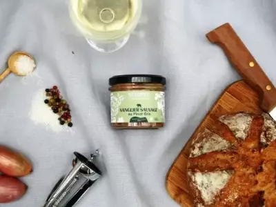 Terrine de Sanglier au Pinot Gris Artisanal