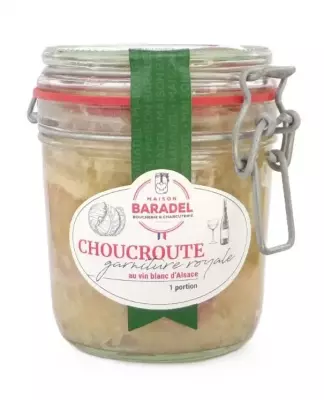 Choucroute Royale au Vin Blanc en Bocal 