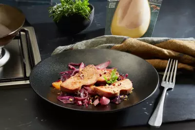 Lobe de Foie Gras d'Oie au Gewurztraminer Vendanges Tardives