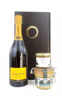 Le Coffret Parfait pour les Fêtes : Champagne & Foie Gras pour Célébrer