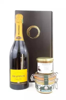 Le Coffret Parfait pour les Fêtes : Champagne & Foie Gras pour Célébrer