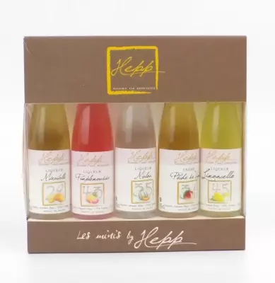 Coffret D&eacute;gustation Mignonnettes Liqueurs & Cr&egrave;mes