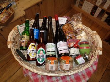 Panier Garni Bière Vins Alsace Intense