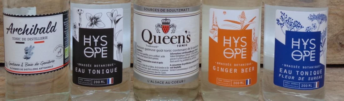 Eau Tonique ou Tonic Water Bio 100% Franaise