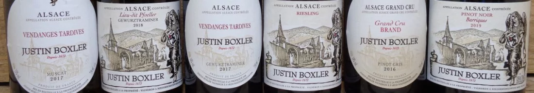 Domaine Justin Boxler  Niedermorschwihr Vigneron Ind�pendant BIO