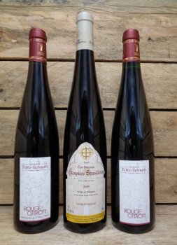Coffret Trio Vin Rouge Alsace
