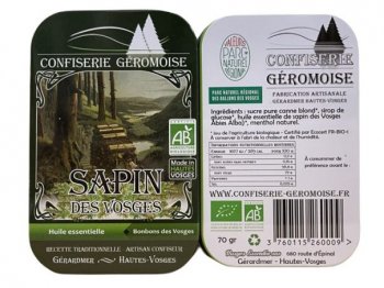Bonbons Sapin des Vosges