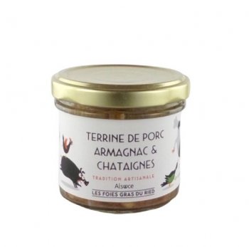 Terrine de Porc Armagnac & Châtaignes Alsace