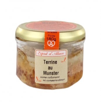 Terrine Artisanal au Fromage Munster Produité en France 