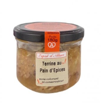 Terrine au Pain d'Epices Made in Alsace 