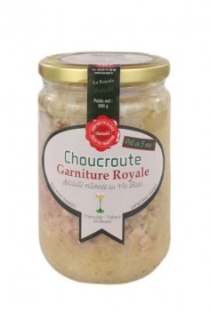 Choucroute Royale au Vin Blanc en Bocal 
