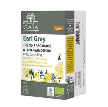 Earl Grey Bergamote Thé Noir Bio