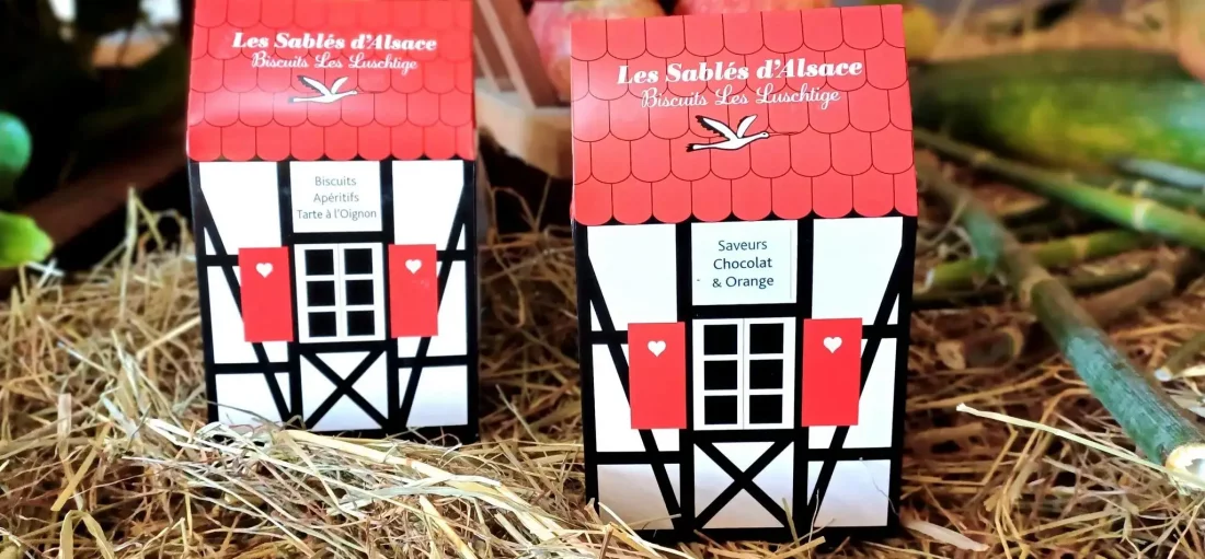 Les Sabls dAlsace  Les Luschtige Biscuits 100% Made in Alsace