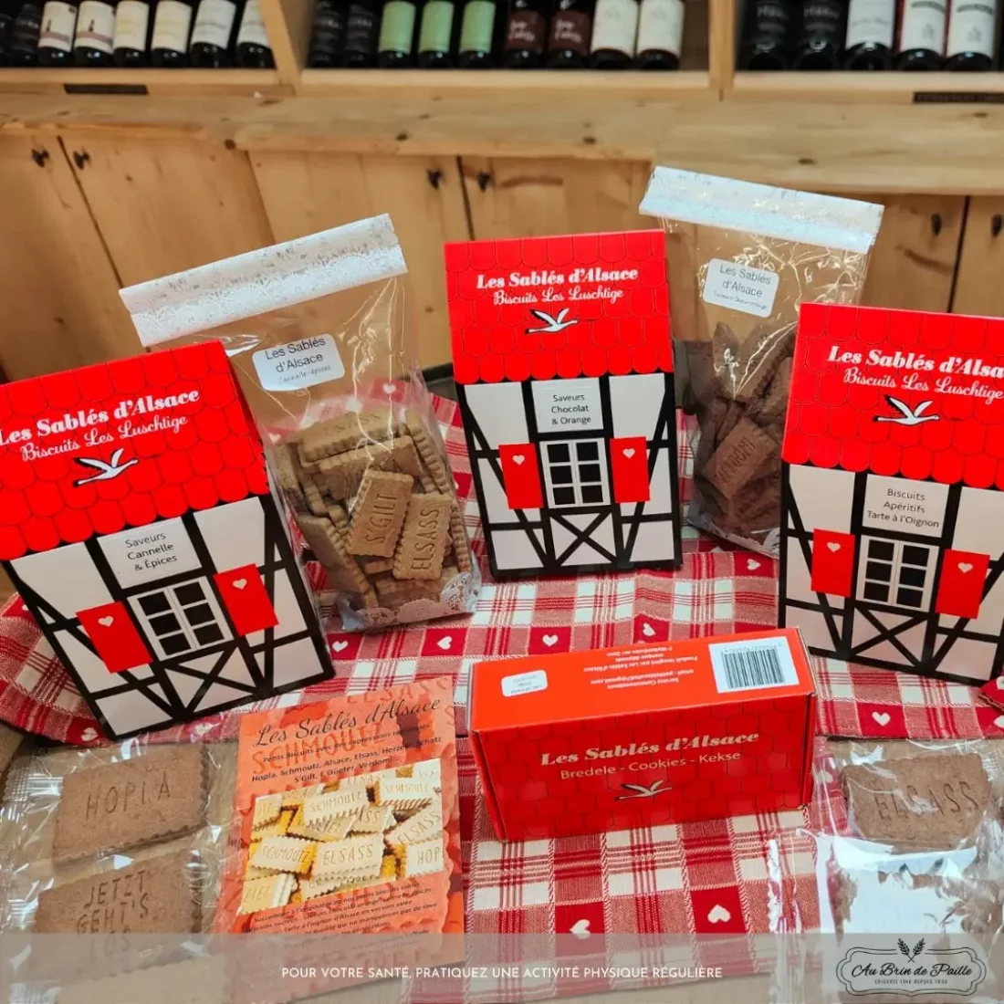 Cracker pour l'Apritif Moulin des Moines Alsace