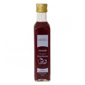 Vinaigre Pulpe de Framboise condiment aigre-doux