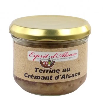 Terrine au Crémant d'Alsace élaborée en Alsace