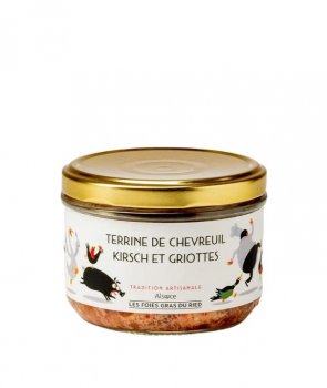 Terrine de Chevreuil au Kirsch et aux Griottes