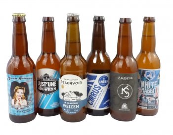 Coffret Bière Blanche d'Alsace Cadeau Plaisir