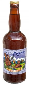 Bière à la Myrtille Brassée en Alsace