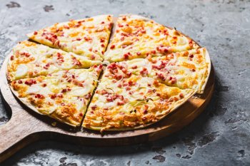 Recette de Flammekueche ou Tarte flambée