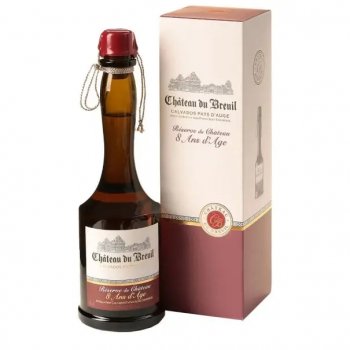 Calvados 8 ans Pays d'Auge AOC Hors d'âge 